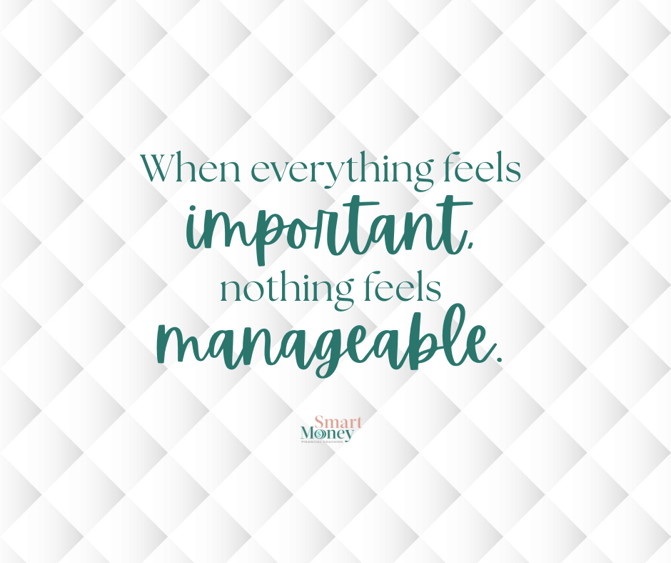 When everything feels important nothing feels manageable why budgeting alone doesn't work