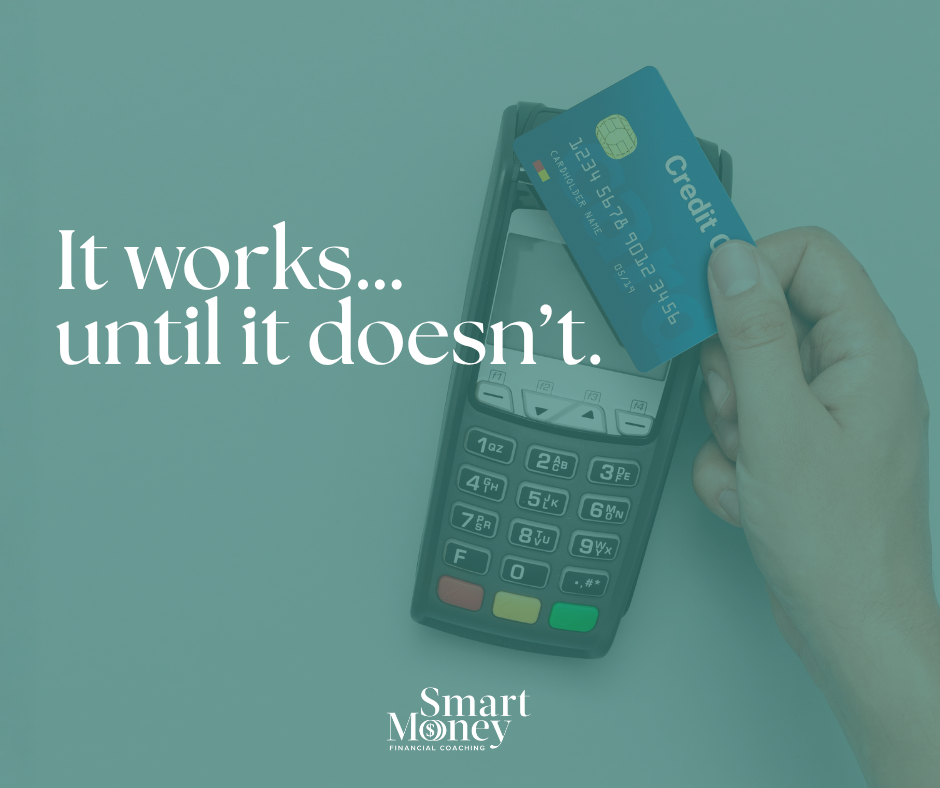 Taking debt off the table by avoiding credit card debt and borrowing